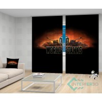 ФотоШторы "Танки мира World of  tanks"