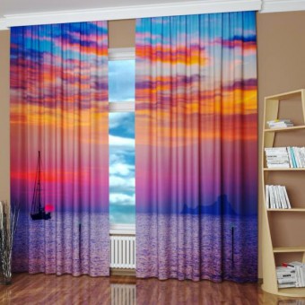 ФотоШторы "Живописный закат 1"